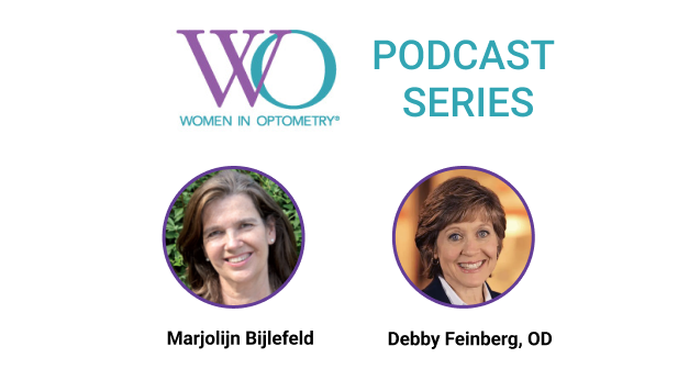 Women in Optometry podcast screenshot.