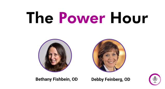 A graphic promoting the power hour at NVMI.